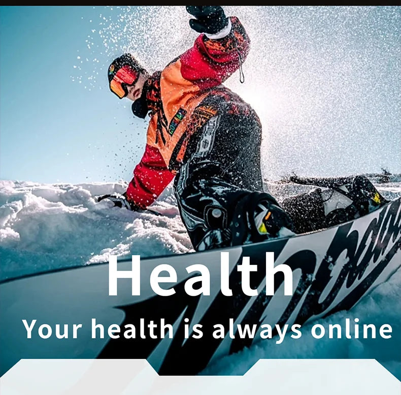 Aolon 2.01" Curved Screen Smartwatch for Men