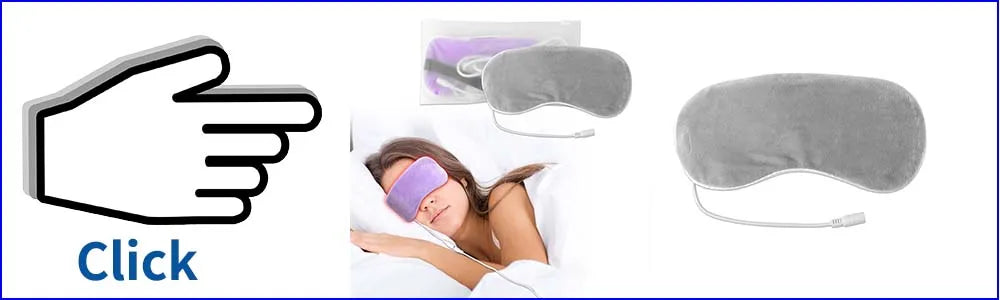 Eye Massager 6D Smart Airbag Vibration and Heat Function Technology with Portable Feature