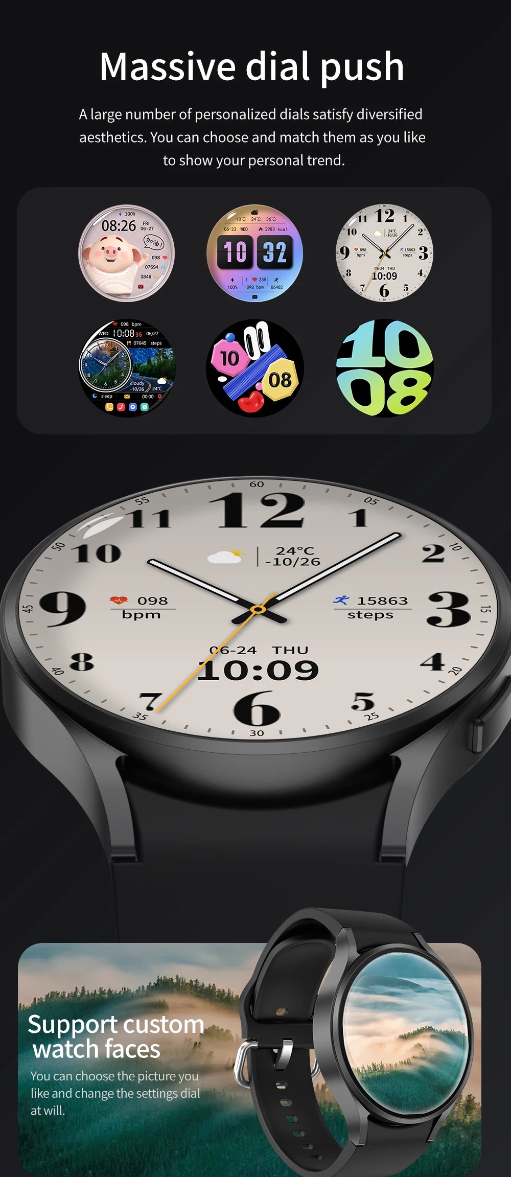 Samsung Galaxy Watch 6 GPS Track Smart Watch