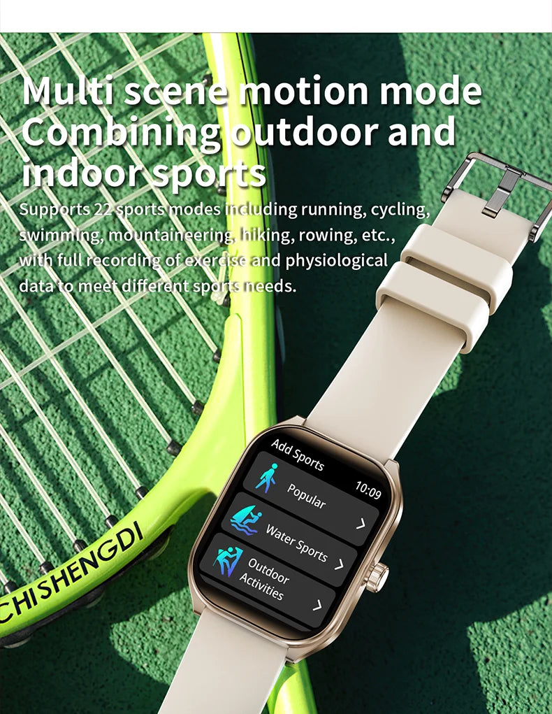 Aolon 2.01" Curved Screen Smartwatch for Men