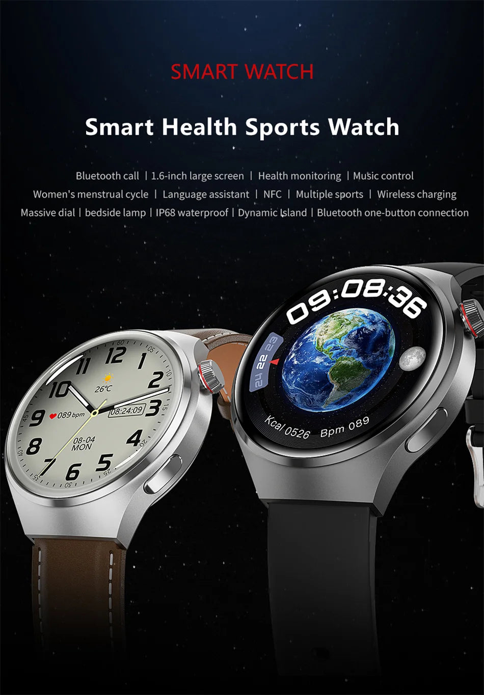 HUAWEI GT4 Pro GPS NFC Smart Watch for Men