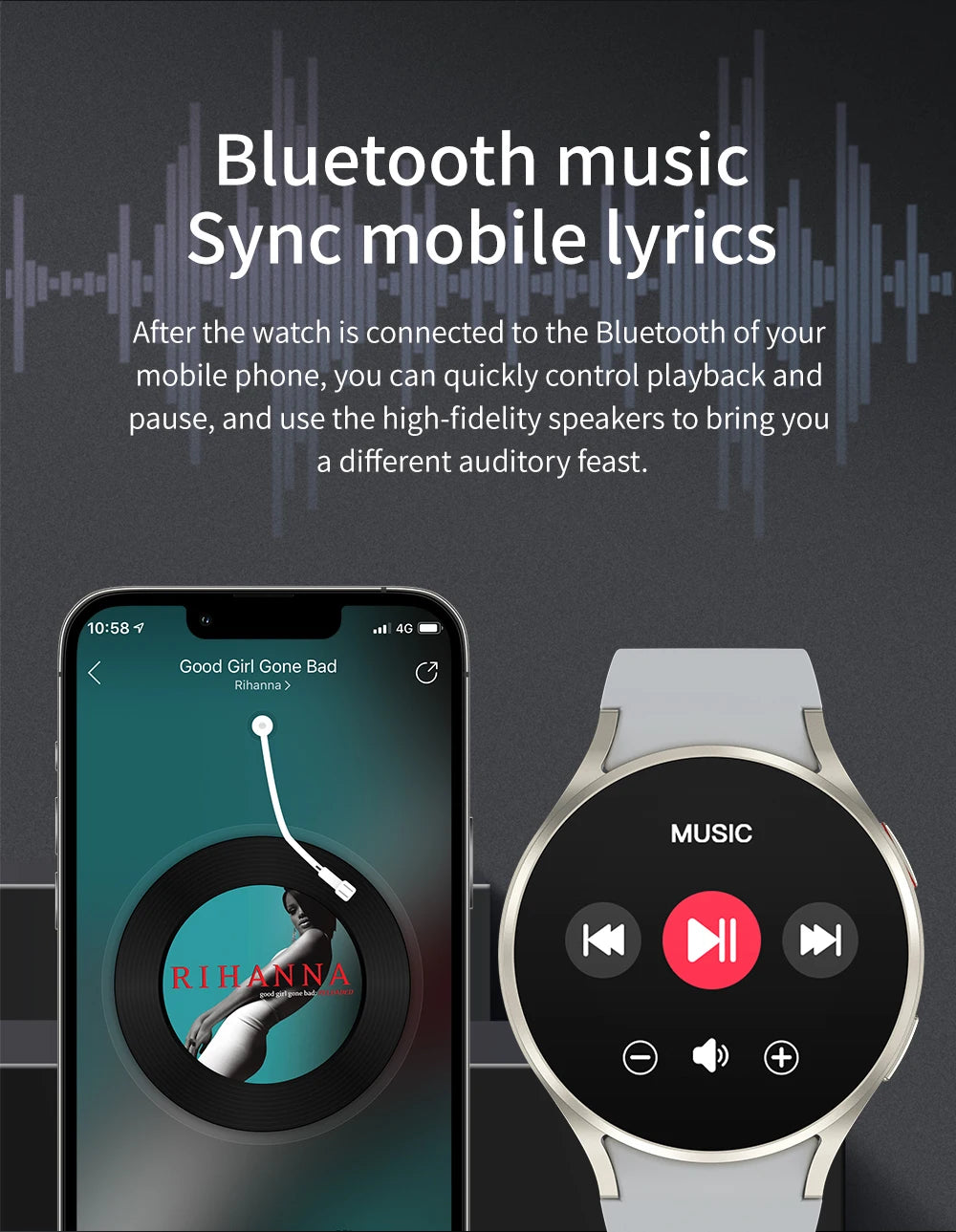 Samsung Galaxy Watch 6 GPS Track Smart Watch