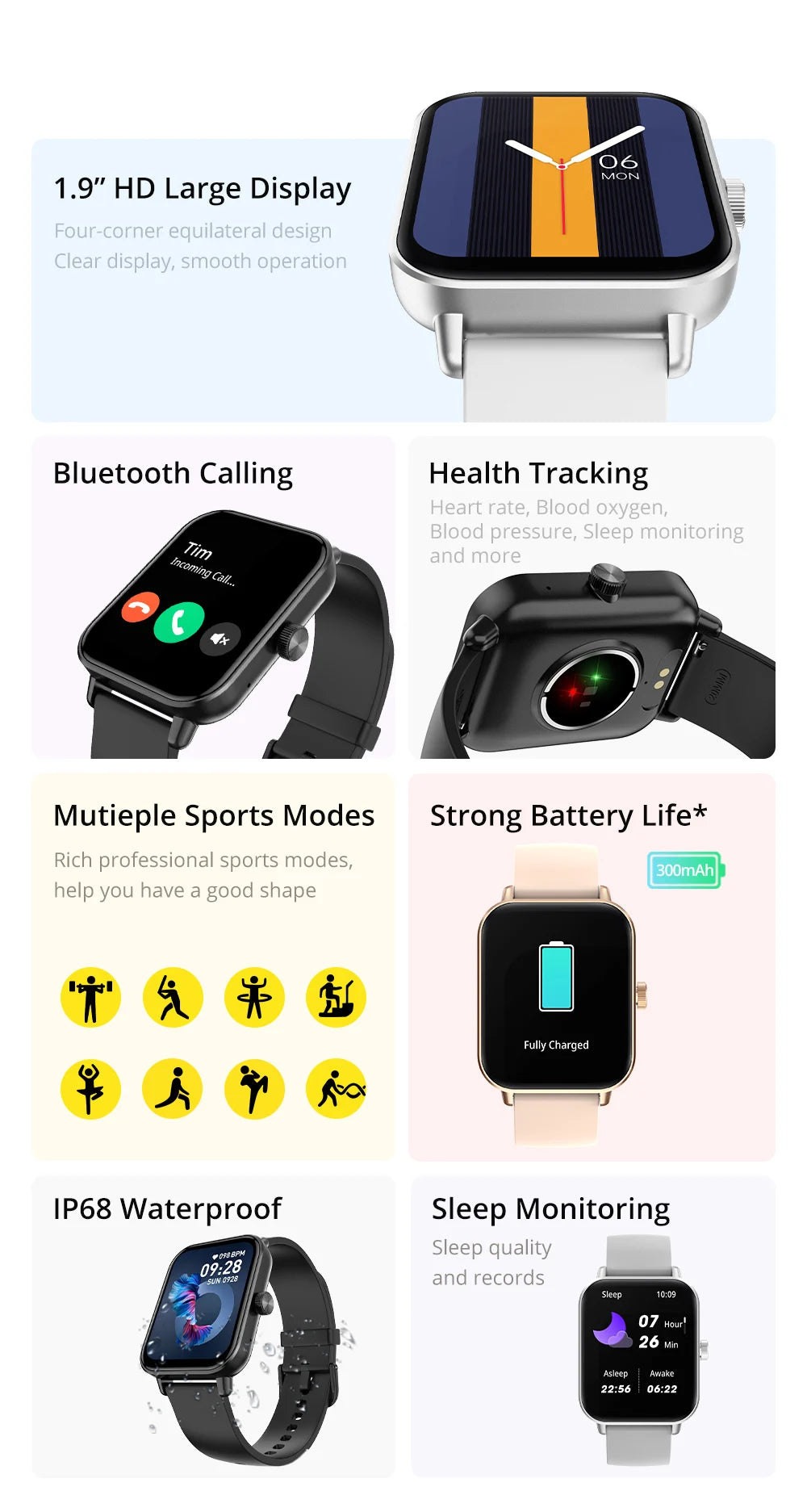 COLMI P81 Voice Calling Smart Watch