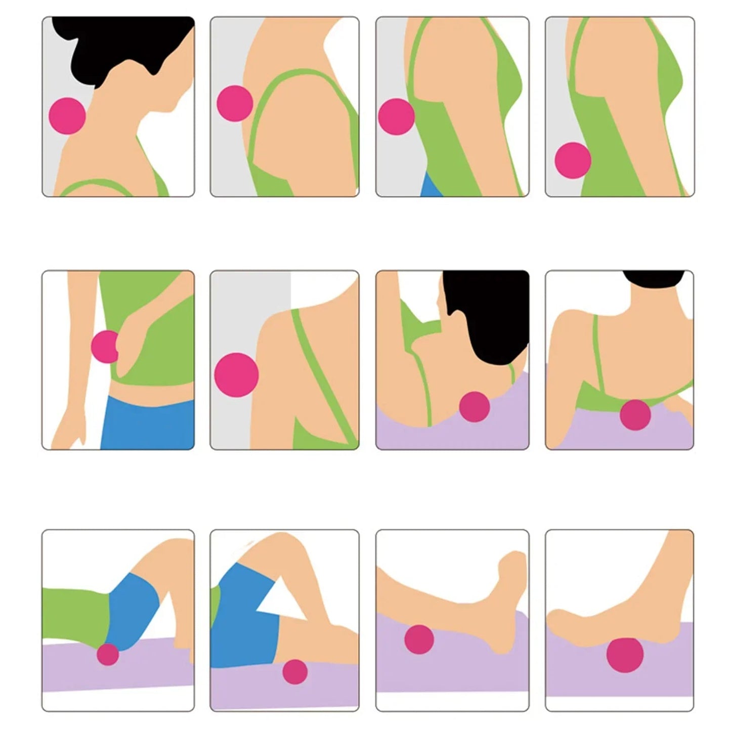 Electric Massage Ball Vibrating Sport Fitness