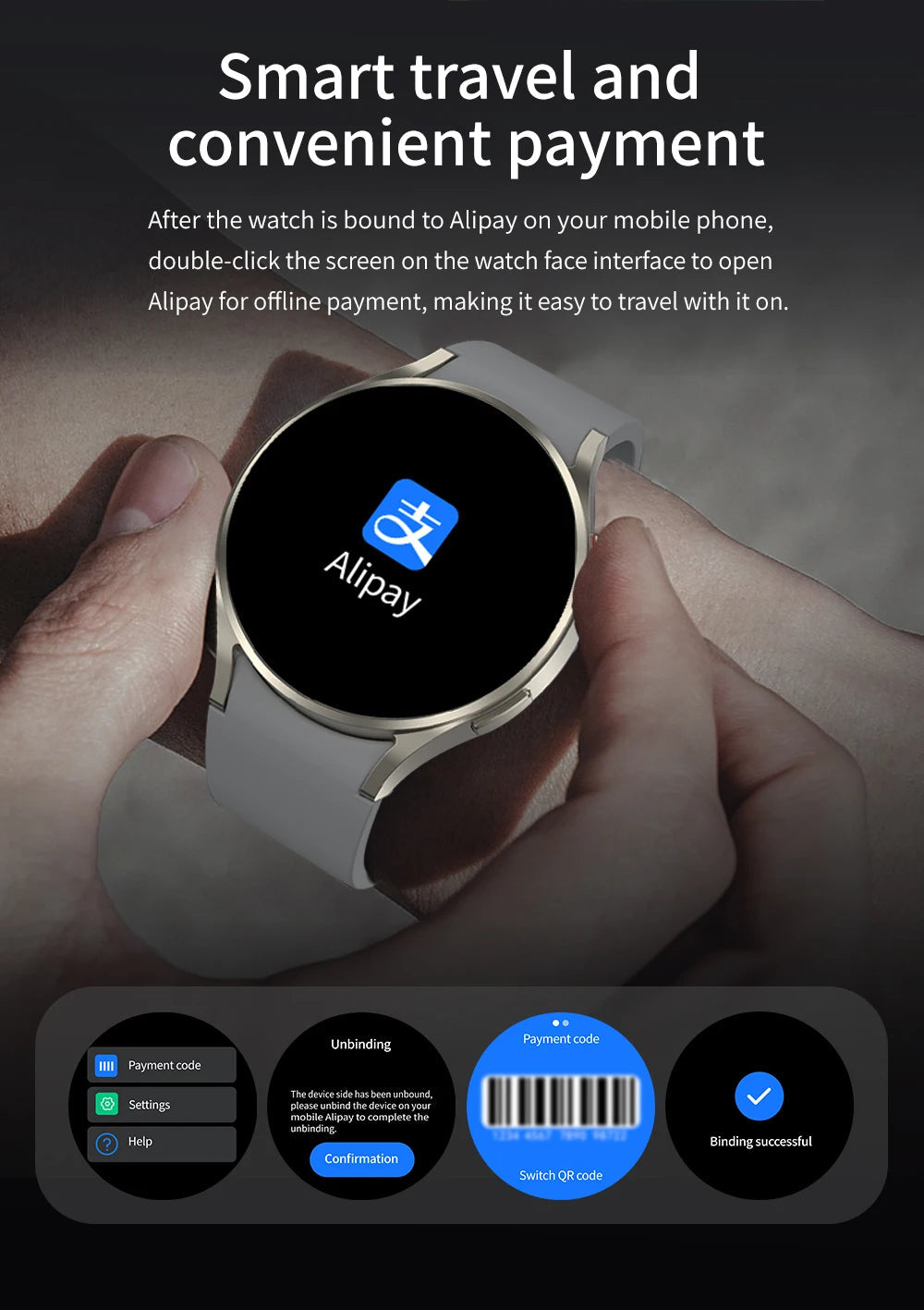 Samsung Galaxy Watch 6 GPS Track Smart Watch