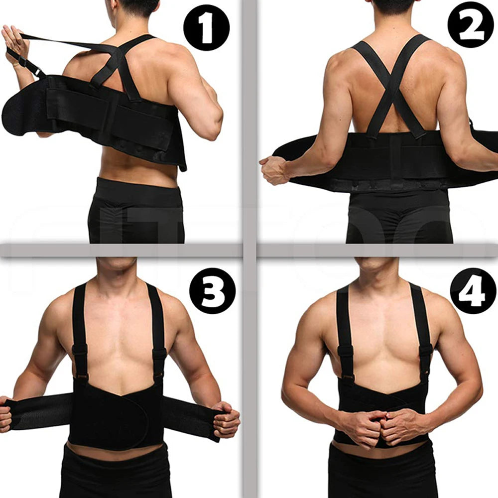 New Adjustable Waist Support Belt