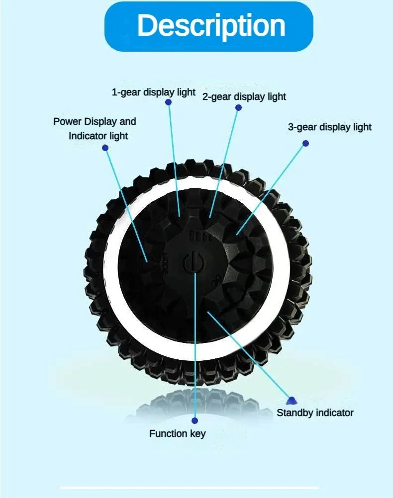 Electric Massage Ball Vibrating Sport Fitness