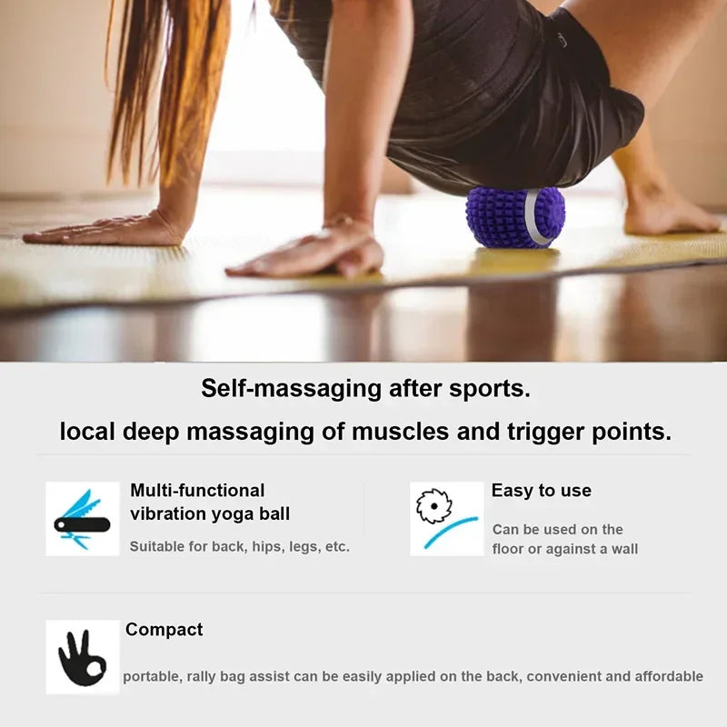 Electric Massage Ball Vibrating Sport Fitness