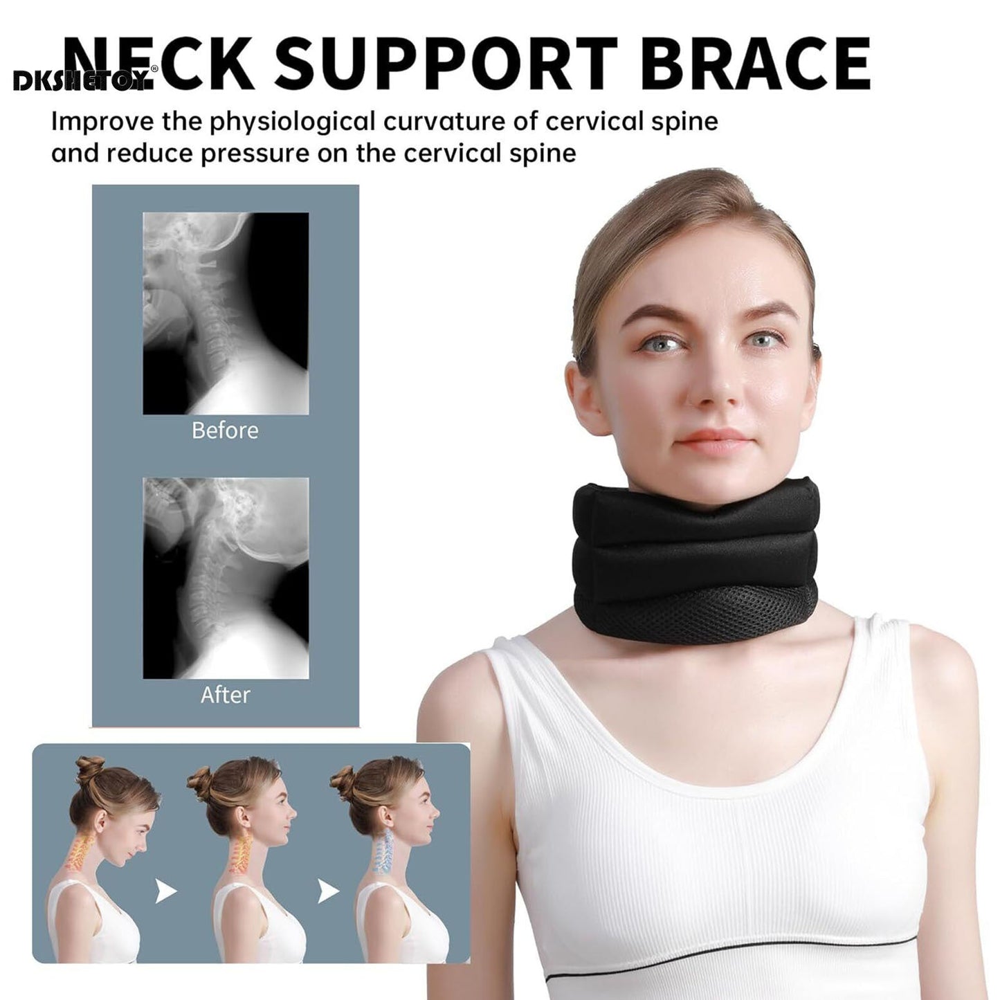Soft Foam Cervicorrect neck brace cervical traction