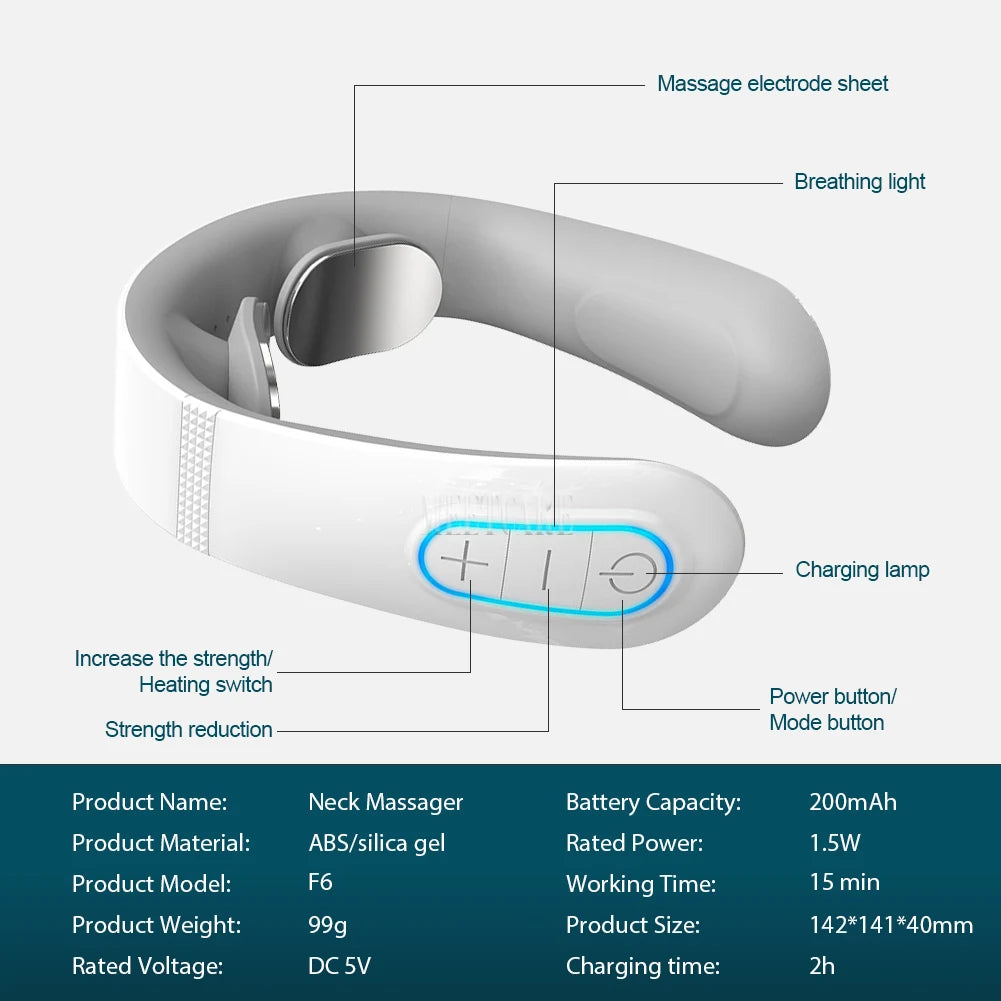 Smart Back Neck Massager with Heating