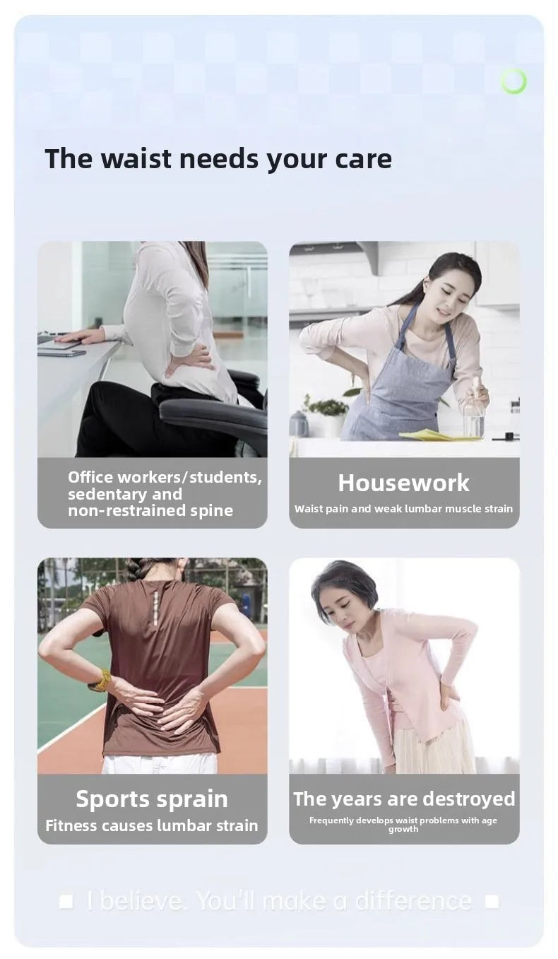 Back Massager Stretch Lumbar Support Relaxation