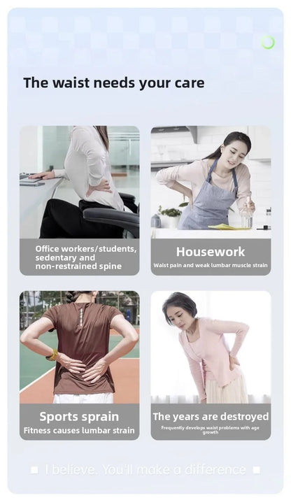 Back Massager Stretch Lumbar Support Relaxation