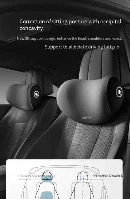 Memory Foam Neck Pillow Protection