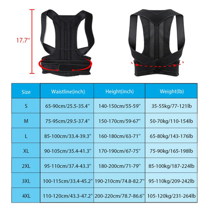 Adjustable Back Lumbar Support Belt