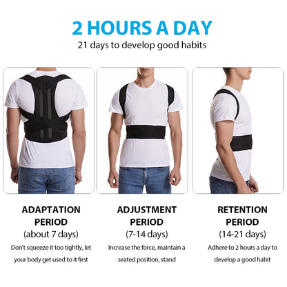 Adjustable Back Lumbar Support Belt