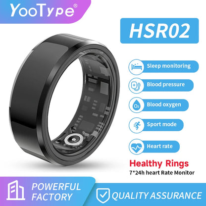 Titanium Smart Health Ring