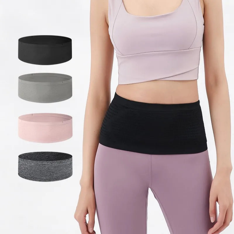 Seamless Invisible Running Waist Belt Bag with Comfortable Invisible Design