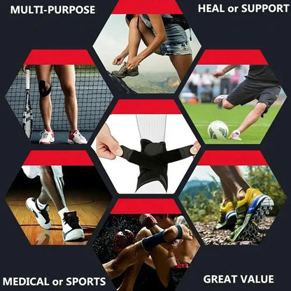 Adjustable Ankle Brace Breathable & Comfortable Elastic Ankle Support