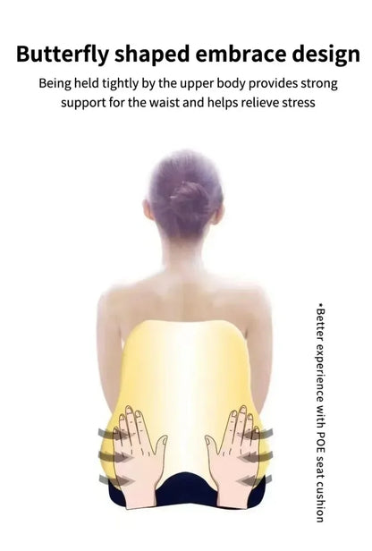 Soft Home Textile Memory Foam Lumbar Back Cushion