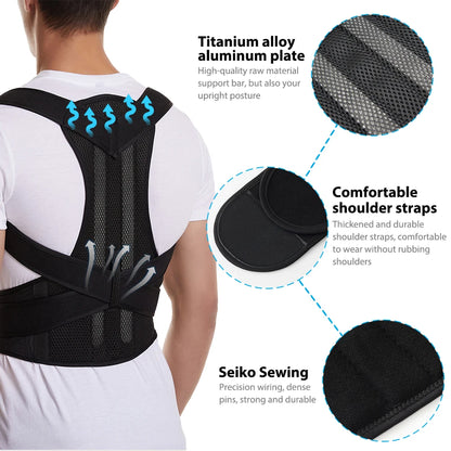 Adjustable Back Lumbar Support Belt