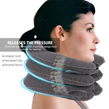 Inflatable Cervical Retractor Neck Massager