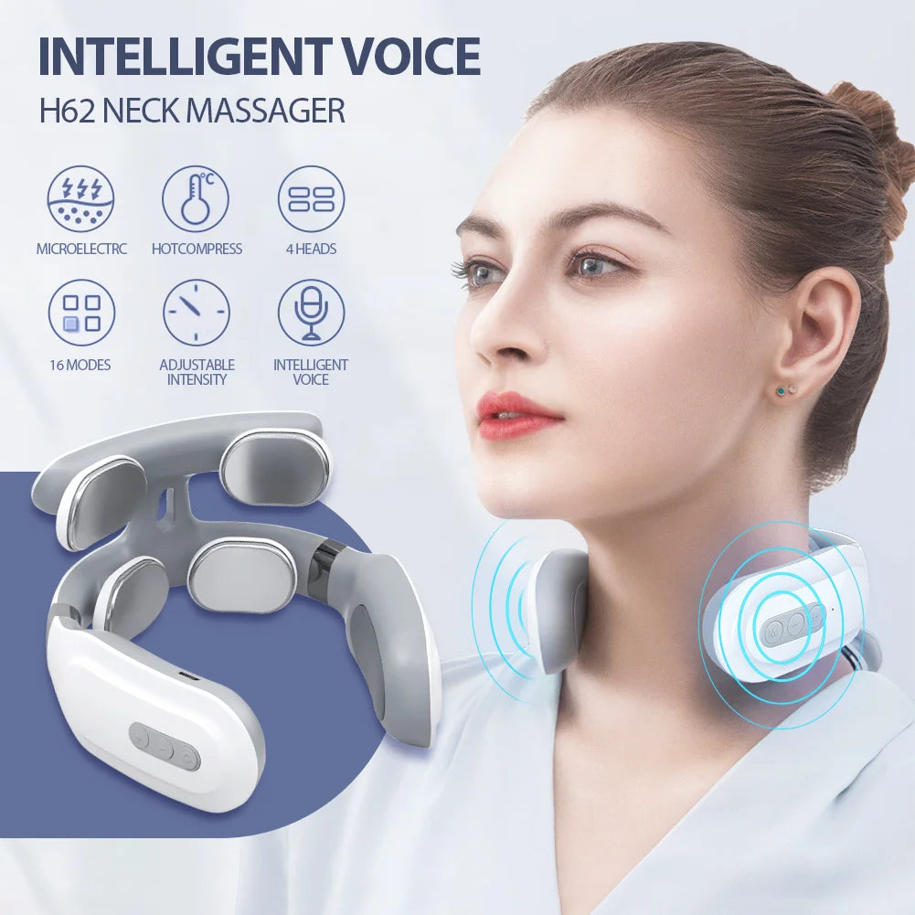 Smart Back Neck Massager with Heating