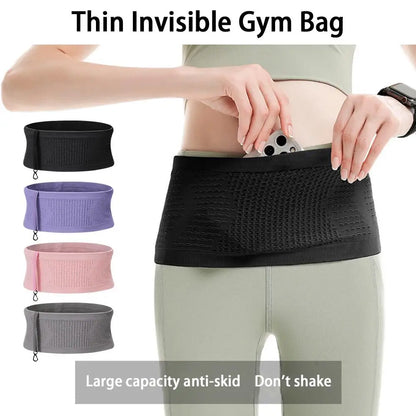 Seamless Invisible Running Waist Belt with Invisible Design and Comfortable Fit