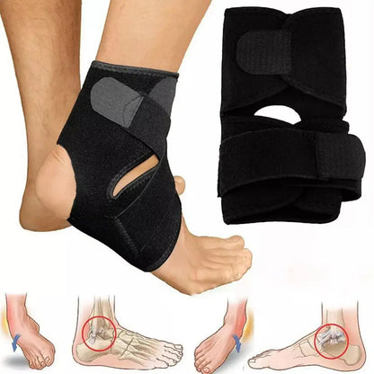 Adjustable Ankle Brace Breathable & Comfortable Elastic Ankle Support