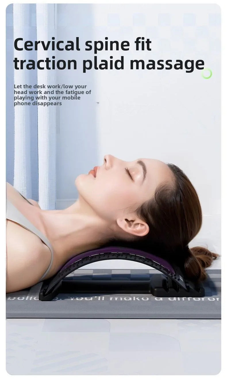 Back Massager Stretch Lumbar Support Relaxation