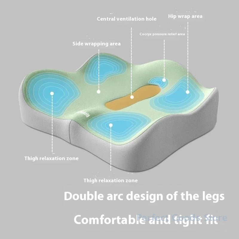 Ergonomic Memory Foam Office Cushion