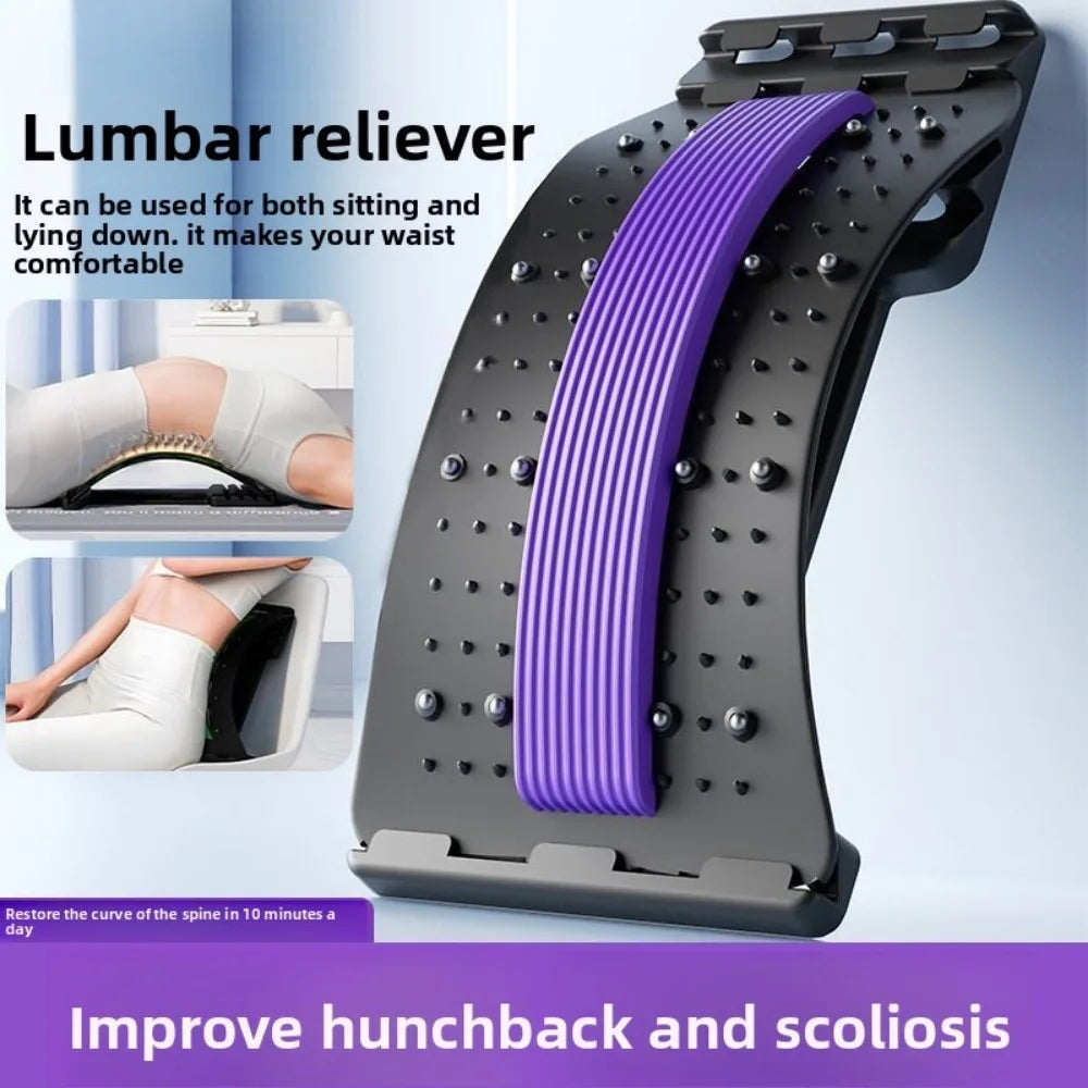 Back Massager Stretch Lumbar Support Relaxation