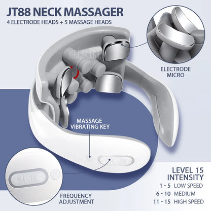 Smart Back Neck Massager with Heating