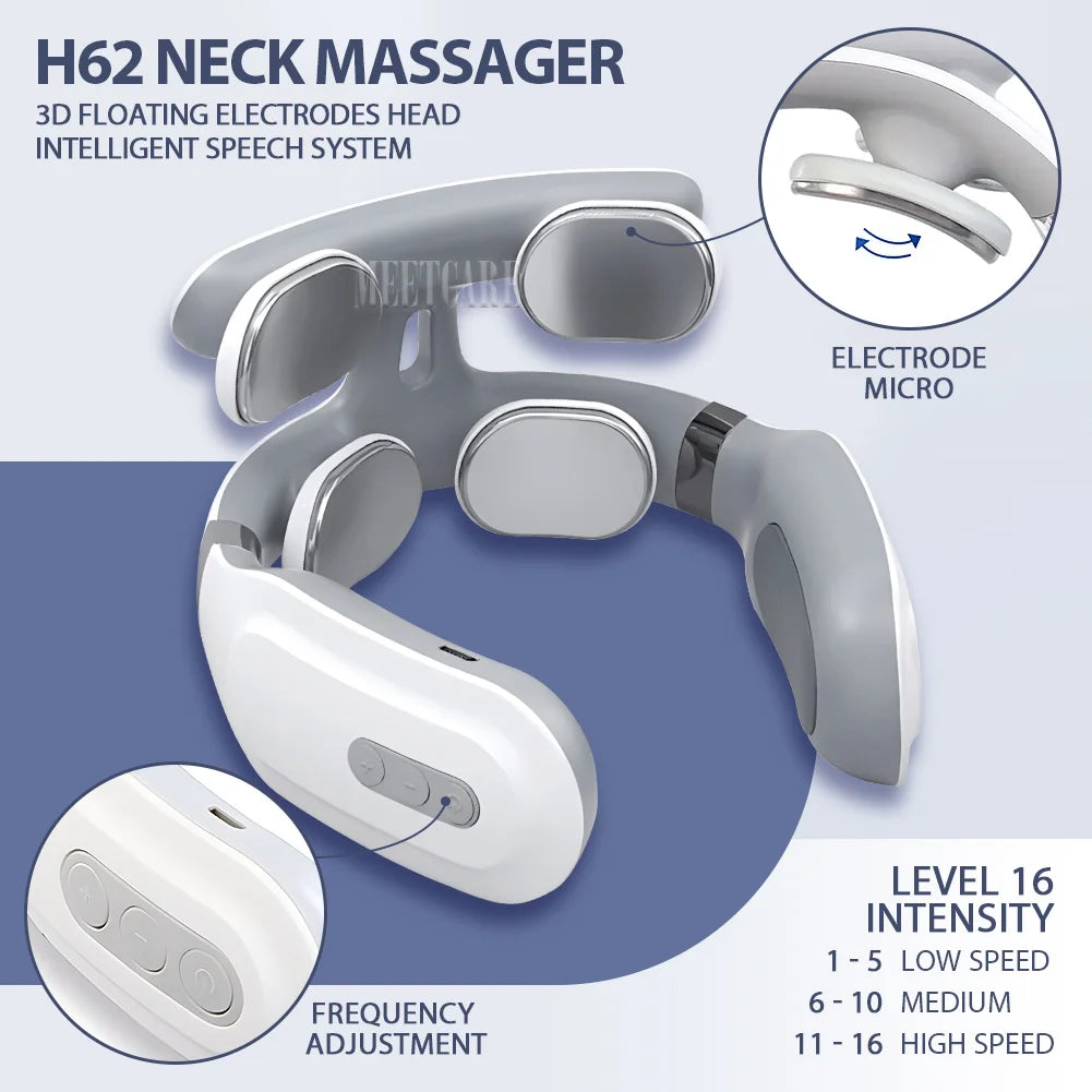 Smart Back Neck Massager with Heating