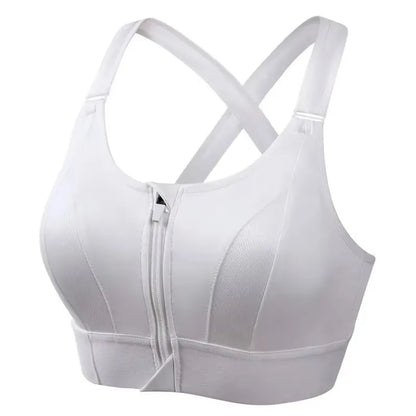 Sports Bras for Women with Front Zipper
