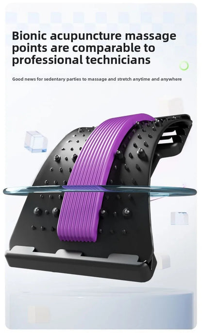 Back Massager Stretch Lumbar Support Relaxation