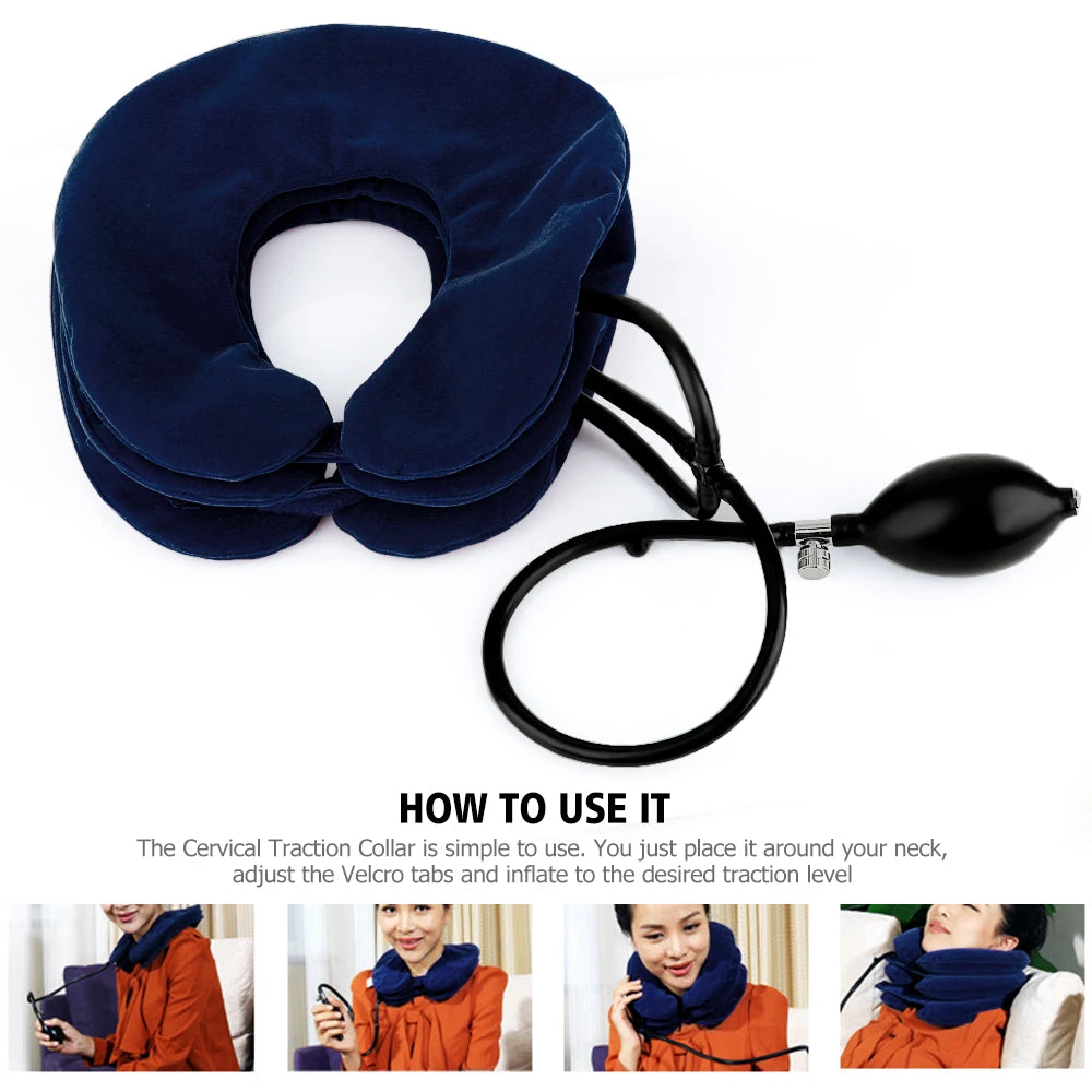 Inflatable Cervical Retractor Neck Massager