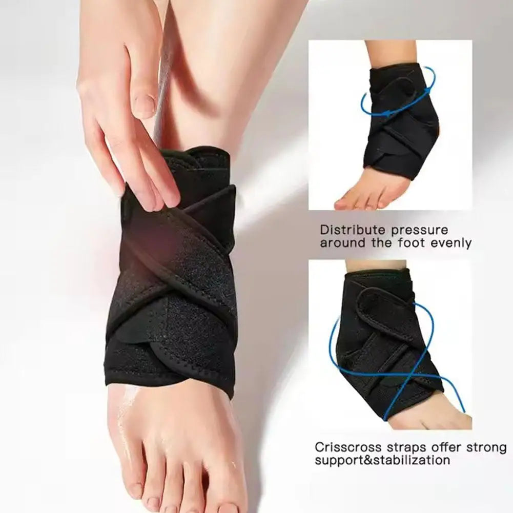 Adjustable Ankle Brace Breathable & Comfortable Elastic Ankle Support