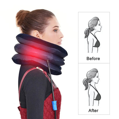 Inflatable Cervical Retractor Neck Massager