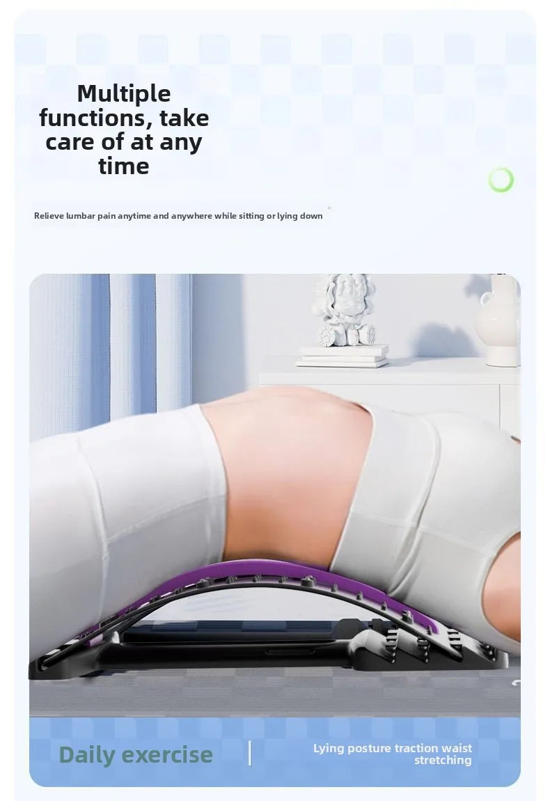 Back Massager Stretch Lumbar Support Relaxation